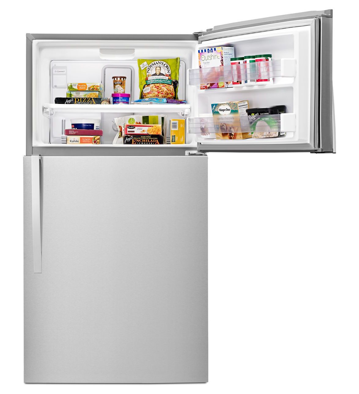 Top freezer refrigerator mixerluli