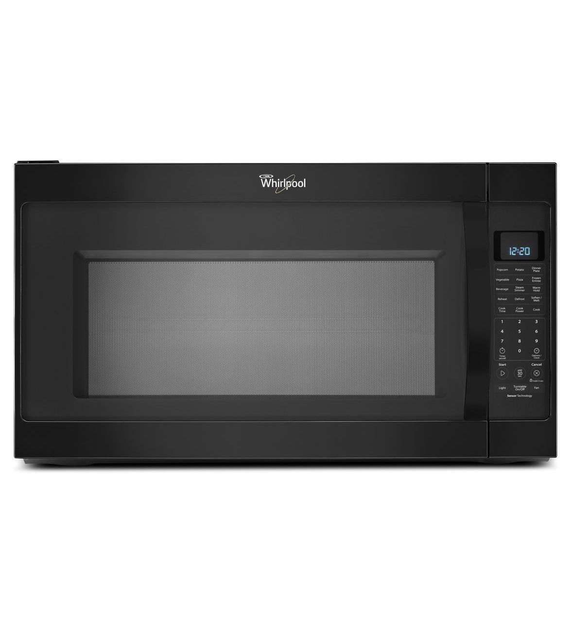 Whirlpool 2 0 Cu Ft Over The Range Microwave With Cleanrelease Non Stick Interior