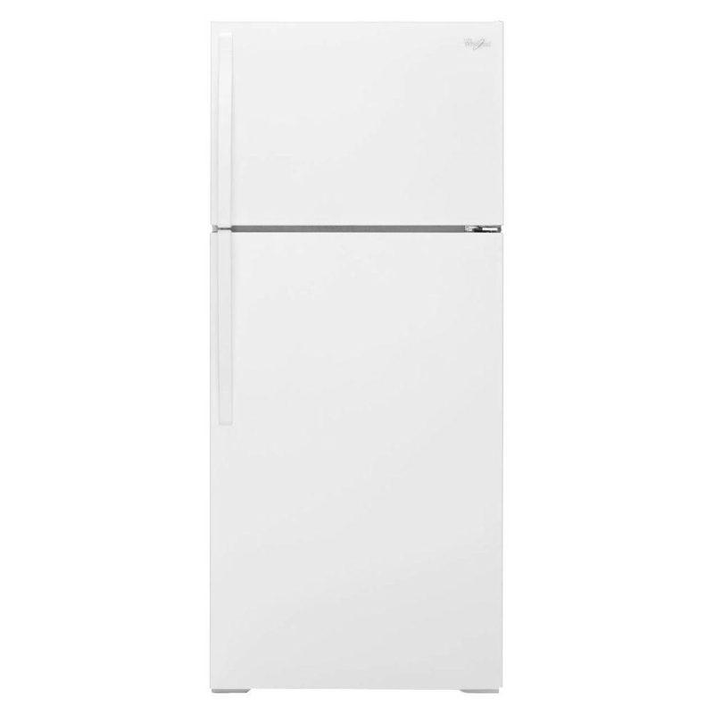 Whirlpool 16 cu. ft. Top Freezer Refrigerator in White | Master ...