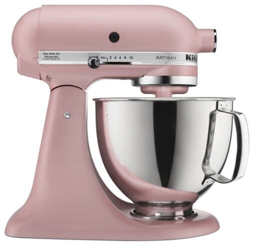 KitchenAid Artisan® Series 5 Quart Tilt-Head Stand Mixer -Matte Dried Rose