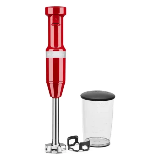 KitchenAid - Variable Speed Corded Hand Blender - Empire Red - Image 2