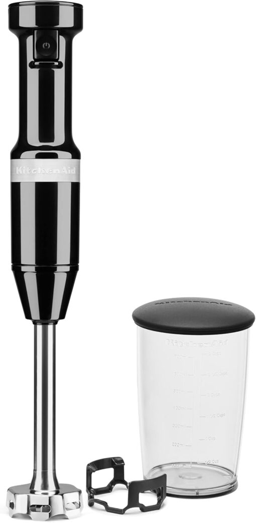 KitchenAid - Variable Speed Corded Hand Blender - Onyx Black