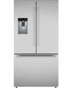 Bosch 500 Series 36 in. 26 cu. ft. Smart Standard Depth French Door Refrigerator Stainless Steel