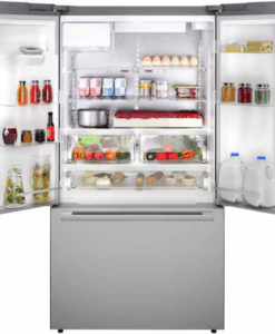 Alternative view of Bosch 500 Series 36 in. 26 cu. ft. Smart Standard Depth French Door Refrigerator Stainless Steel