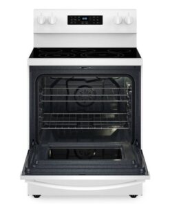 Alternative view of Whirlpool - 5.3 Cu. Ft. Freestanding Electric Convection Range with No Preheat Air Fry and Air Baking - White
