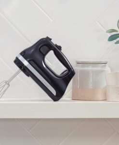 Alternative view of KitchenAid - Ultra Power 5-Speed Hand Mixer - Onyx Black