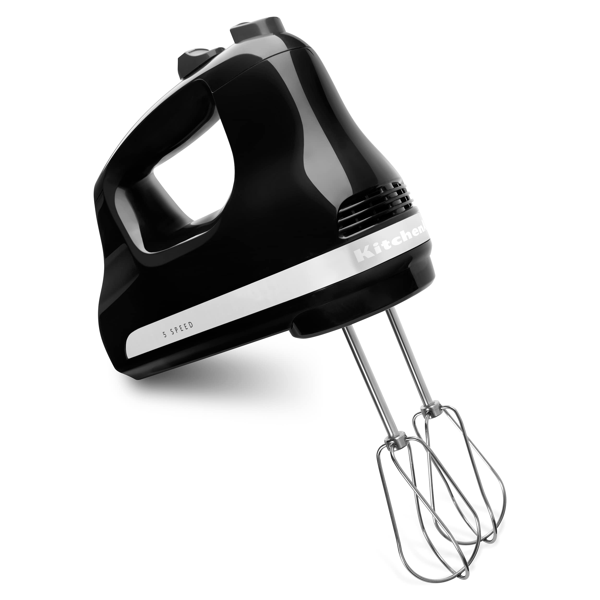 KitchenAid - Ultra Power 5-Speed Hand Mixer - Onyx Black