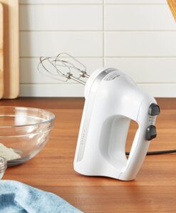 Alternative view of KitchenAid - Ultra Power 5-Speed Hand Mixer - White