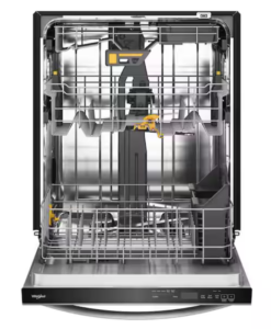 Alternative view of Whirlpool 24 in. Top Control Built-In Tall Tub Dishwasher in Fingerprint Resistant Stainless Steel