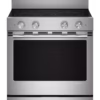 KitchenAid 5.3 Cu. Ft. Smart Freestanding Electric Range with Convection Cooking Modes