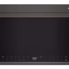 KitchenAid Multifunction Over-the-Range Microwave Oven with Flush Built-In Design - Black Ore