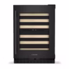 KitchenAid 24" Undercounter Wine Cellar with Full-Extension Wood-Front Racks