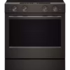 KitchenAid 5.3 Cu. Ft. Smart Slide-in Electric Range - Black Ore with Matching Hardware